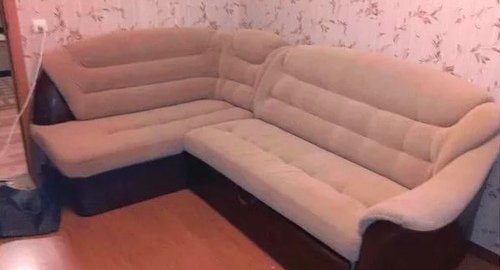 Перетяжка углового дивана. Ханты-Мансийск